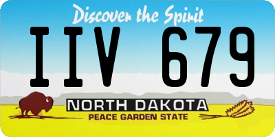 ND license plate IIV679