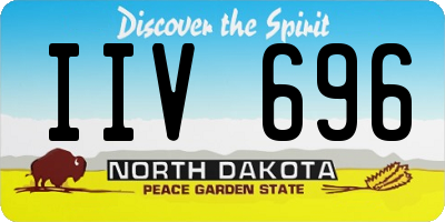 ND license plate IIV696