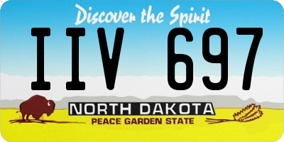 ND license plate IIV697