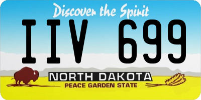 ND license plate IIV699