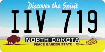 ND license plate IIV719