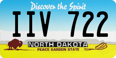 ND license plate IIV722