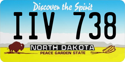 ND license plate IIV738