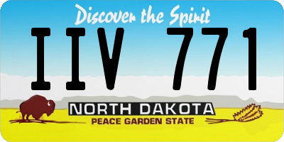 ND license plate IIV771