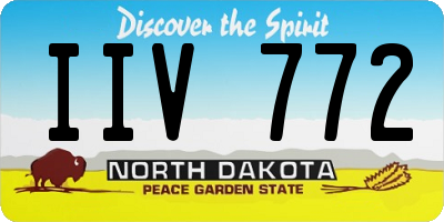 ND license plate IIV772