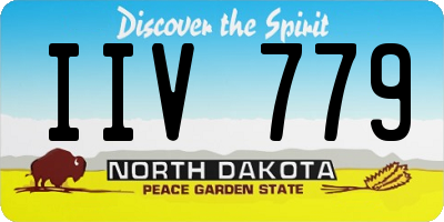 ND license plate IIV779