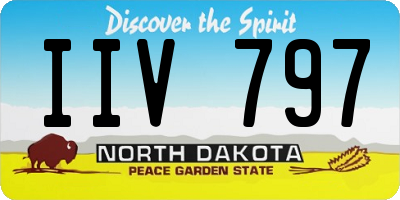 ND license plate IIV797
