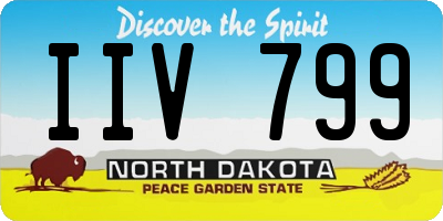ND license plate IIV799