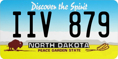 ND license plate IIV879
