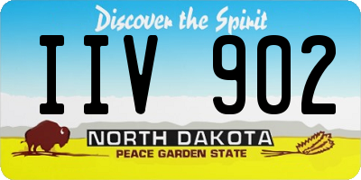 ND license plate IIV902