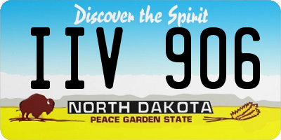 ND license plate IIV906