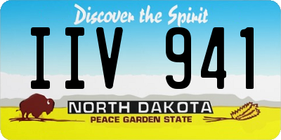 ND license plate IIV941