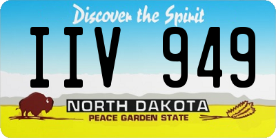 ND license plate IIV949