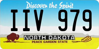 ND license plate IIV979