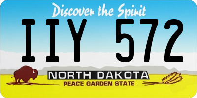 ND license plate IIY572