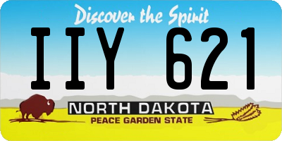 ND license plate IIY621