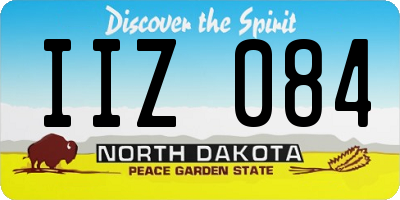 ND license plate IIZ084