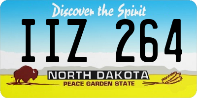 ND license plate IIZ264