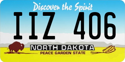 ND license plate IIZ406