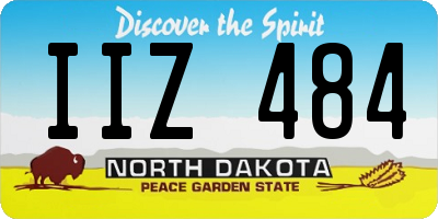 ND license plate IIZ484
