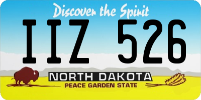 ND license plate IIZ526