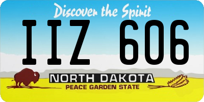 ND license plate IIZ606