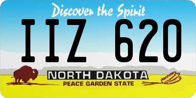 ND license plate IIZ620