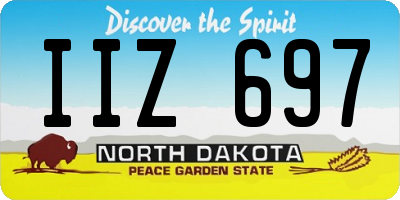 ND license plate IIZ697