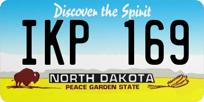 ND license plate IKP169