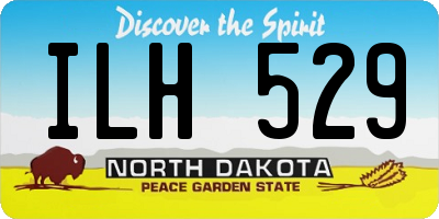 ND license plate ILH529