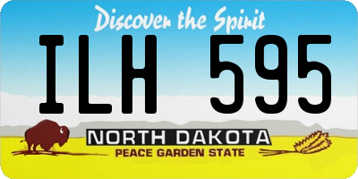 ND license plate ILH595