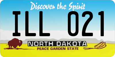 ND license plate ILL021