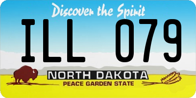 ND license plate ILL079