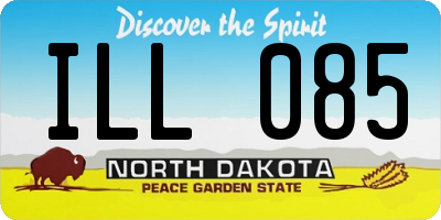 ND license plate ILL085