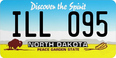 ND license plate ILL095
