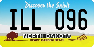 ND license plate ILL096