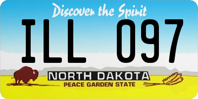 ND license plate ILL097