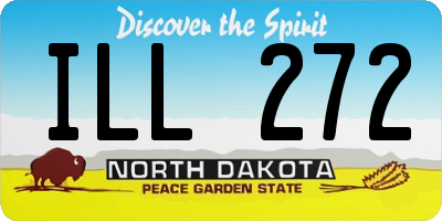 ND license plate ILL272