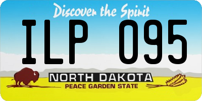 ND license plate ILP095