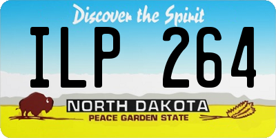 ND license plate ILP264