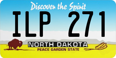 ND license plate ILP271