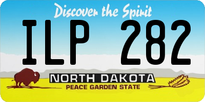 ND license plate ILP282