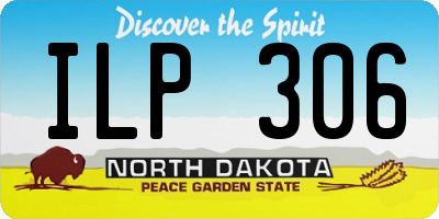 ND license plate ILP306