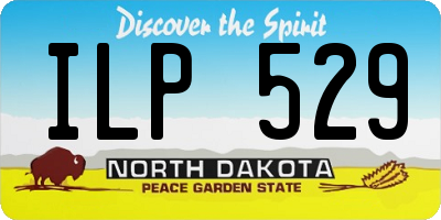 ND license plate ILP529