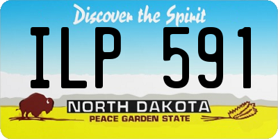 ND license plate ILP591