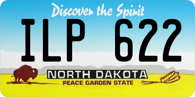 ND license plate ILP622