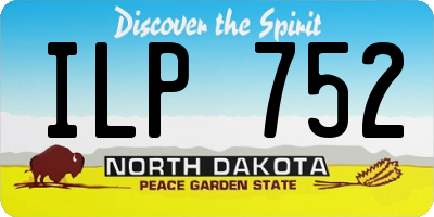 ND license plate ILP752