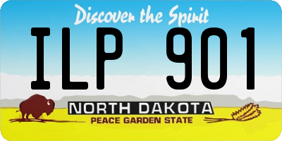 ND license plate ILP901