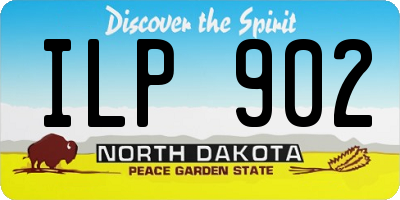 ND license plate ILP902