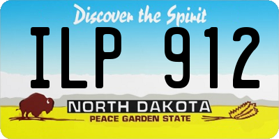 ND license plate ILP912
